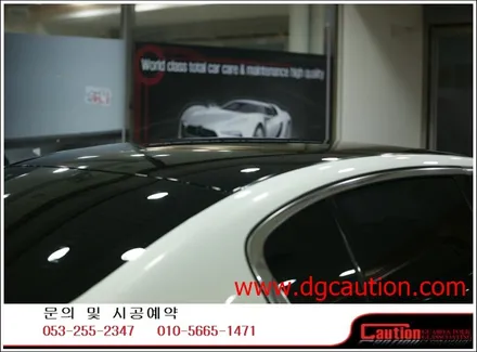 인피니티 g37 루프스킨&디퓨저무광블랙 랩핑입니다.[대구랩핑][루프스킨][인피니티][디퓨저랩핑] / 대구 수성구 황금동