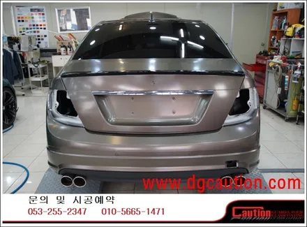 벤츠 C300 미국 에이버리 다이아몬드 화이트 시공입니다. #대구랩핑 #대구래핑 #대구카스킨 #대구탑폴리에 / 대구 수성구 황금동