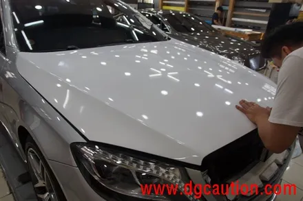 대구랩핑 벤츠 S350D 전체 화이트 시공 대구PPF / 대구 수성구 황금동