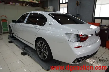 대구PPF 대구랩핑 BMW 760LI 전체 사틴블랙 시공 / 대구 수성구 황금동