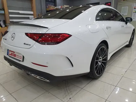 벤츠 CLS450 저황변PPF 전체시공/탑폴리에 루프스킨/부분 탑폴리에 랩핑시공<대구PPF><대구랩핑> / 대구 수성구 황금동