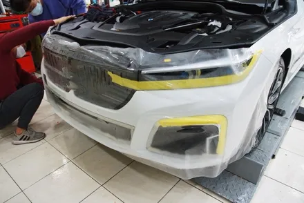 BMW 730LD 저황변PPF STEP2 패키지시공<대구PPF><대구랩핑> / 대구 수성구 황금동