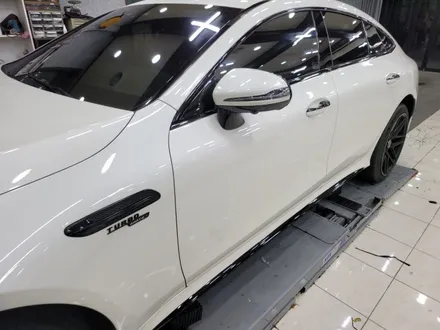 벤츠 AMG GT43 탑폴리에 크롬죽이기!!<대구PPF><대구랩핑> / 대구 수성구 황금동