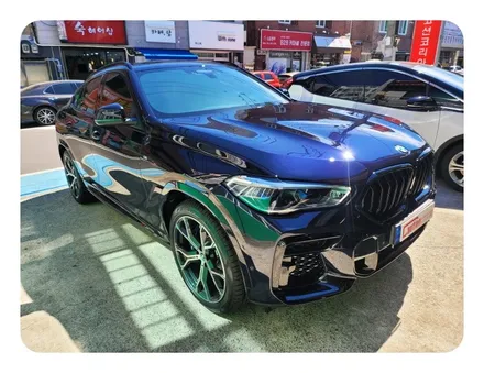 BMW X6 검정유광 크롬죽이기 <대구랩핑><대구PPF> / 대구 수성구 황금동