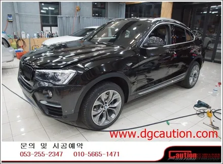 bmw x4  전체랩핑시공입니다.[대구랩핑][bmw랩핑][전체랩핑][대구ppf] / 대구 수성구 황금동