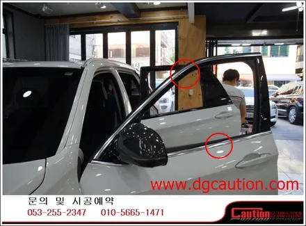 BMW X5 루프스킨/크롬몰딩/루프렉 탑폴리에 시공입니다.[대구랩핑][BMW랩핑][루프스킨][대구PPF] / 대구 수성구 황금동