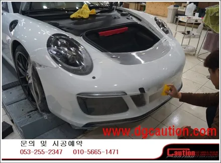 포르쉐 카레라 911 4 GTS 전체 PPF 시공입니다. #대구랩핑 #대구래핑 #대구카스킨 #대구탑폴리에 / 대구 수성구 황금동
