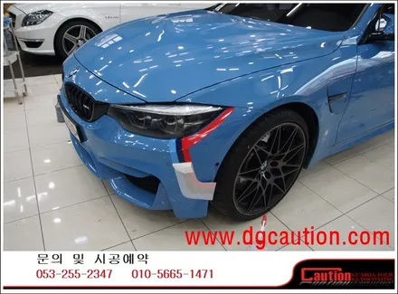 BMW M4 M퍼포먼스 데칼 시공입니다. / 대구 수성구 황금동