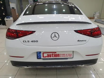 벤츠 CLS450 저황변PPF 전체시공/탑폴리에 루프스킨/부분 탑폴리에 랩핑시공<대구PPF><대구랩핑> / 대구 수성구 황금동
