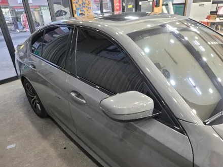 BMW 520D 탑폴리에 크롬죽이기<대구PPF><대구랩핑> / 대구 수성구 황금동