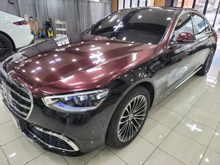 벤츠 S350D 듀오톤 랩핑 시공<대구랩핑><대구PPF> / 대구 수성구 황금동