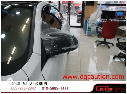 BMW 420D 카본부품교체/M퍼포먼스데칼시공입니다.[대구랩핑][카본][M데칼][BMW420D] / 대구 수성구 황금동