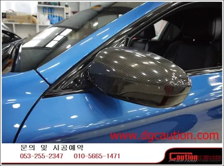 bmw m5 전체 랩핑시공입니다.[대구랩핑][bmw랩핑][자동차랩핑][m데칼] / 대구 수성구 황금동