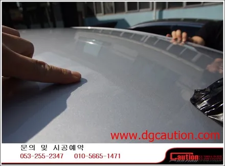 제네시스 g330 루프랩핑시공입니다.[대구랩핑][대구루프스킨][제네시스랩핑][대구ppf] / 대구 수성구 황금동