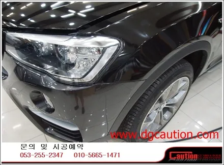 bmw x4  전체랩핑시공입니다.[대구랩핑][bmw랩핑][전체랩핑][대구ppf] / 대구 수성구 황금동
