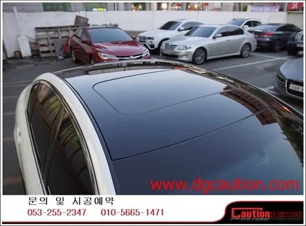 인피니티 g37 루프스킨&디퓨저무광블랙 랩핑입니다.[대구랩핑][루프스킨][인피니티][디퓨저랩핑] / 대구 수성구 황금동
