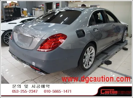 벤츠 S350 전체 골드펄 화이트 시공입니다.  #ppf #대구PPF #랩핑 #대구랩핑 #카스킨 #대구카스킨 / 대구 수성구 황금동