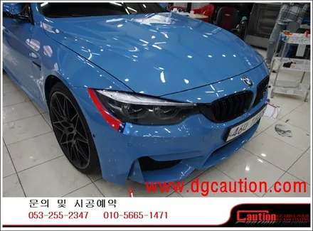 BMW M4 M퍼포먼스 데칼 시공입니다. / 대구 수성구 황금동