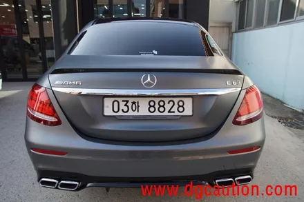 대구PPF 벤츠 E63AMG 라이트 사이드미러PPF 시공 / 대구 수성구 황금동