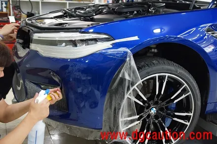 대구랩핑 대구PPF BMW M5 본넷 앞 범퍼 생활보호 B PPF 시공 후기 / 대구 수성구 황금동