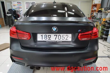 BMW M3 뒤범퍼 무광 PPF 시공 대구PPF 대구랩핑 / 대구 수성구 황금동