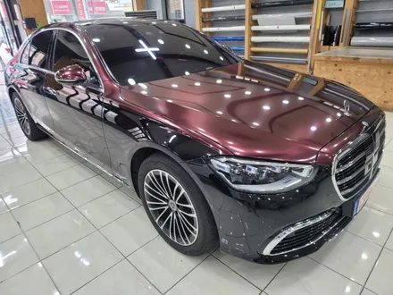 벤츠 S350D 듀오톤 랩핑 시공<대구랩핑><대구PPF> / 대구 수성구 황금동