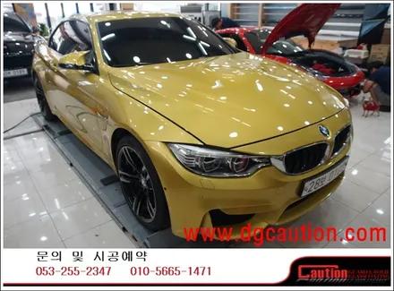 대구BMW M4 앞범퍼/라이트PPF시공입니다.[대구랩핑][대구PPF][BMW랩핑][BMWM4] / 대구 수성구 황금동