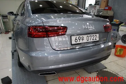 대구PPF 아우디 A6 35TDI 뒤 범퍼 PPF 시공 / 대구 수성구 황금동
