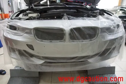 대구PPF BMW330I  앞 범퍼 PPF 재시공 / 대구 수성구 황금동