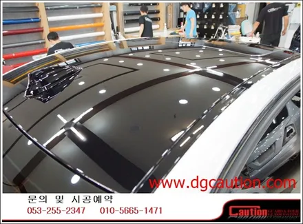 bmw 320d 루프스킨 탑폴리에시공입니다.[대구랩핑][bmw랩핑][루프랩핑][대구ppf] / 대구 수성구 황금동