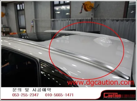 BMW X5 루프스킨/크롬몰딩/루프렉 탑폴리에 시공입니다.[대구랩핑][BMW랩핑][루프스킨][대구PPF] / 대구 수성구 황금동