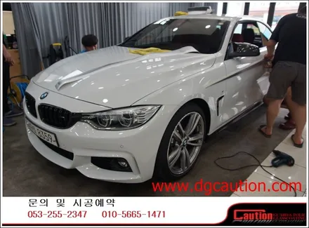 bmw 428i 사이드도어데칼&카본립부분ppf 시공입니다.[대구ppf][bmw랩핑][대구랩핑][bmw데칼] / 대구 수성구 황금동