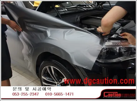 대구 BMW X6 부분무광랩핑교체시공입니다[대구랩핑][대구PPF][대구자동차랩핑][BMW랩핑] / 대구 수성구 황금동