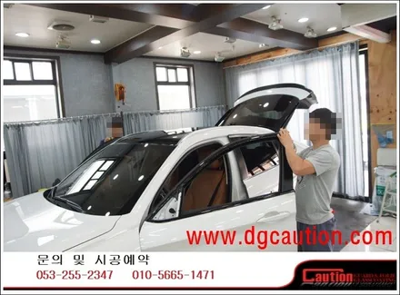 대구BMW X6 루프스킨/크롬몰딩랩핑시공입니다.[대구랩핑][대구PPF][BMW랩핑][크롬죽이기] / 대구 수성구 황금동