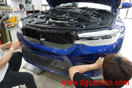 대구랩핑 대구PPF BMW M5 본넷 앞 범퍼 생활보호 B PPF 시공 후기 / 대구 수성구 황금동