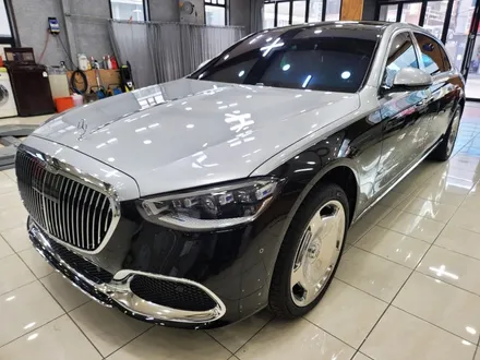 벤츠 S580 마이바흐 투톤 및 저황변 전체PPF 시공    <대구PPF><대구랩핑> / 대구 수성구 황금동