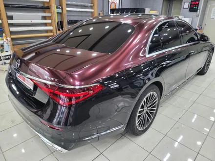 벤츠 S350D 듀오톤 랩핑 시공<대구랩핑><대구PPF> / 대구 수성구 황금동