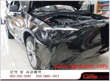 bmw x4  전체랩핑시공입니다.[대구랩핑][bmw랩핑][전체랩핑][대구ppf] / 대구 수성구 황금동
