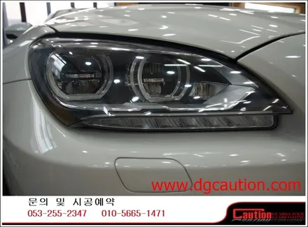 bmw 520d abc 필러 부분ppf 시공입니다 / bmw m6 부분랩핑시공입니다 [대구랩핑][대구ppf][bmw랩핑][m페키지] / 대구 수성구 황금동