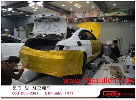 BMW E92 M3 전체 3M 레몬스팅 전체 시공입니다. #대구랩핑 #대구래핑 #대구카스킨 #대구루프스킨 / 대구 수성구 황금동