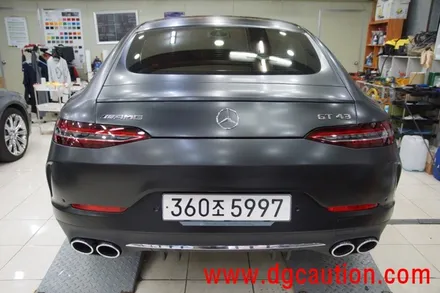 [공지] 대구랩핑 벤츠 GT43AMG 전체 사틴 블랙시공 대구PPF / 대구 수성구 황금동