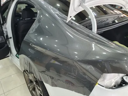 BMW M550d 탑폴리에 다크그레이 전체랩핑시공<대구PPF><대구랩핑> / 대구 수성구 황금동