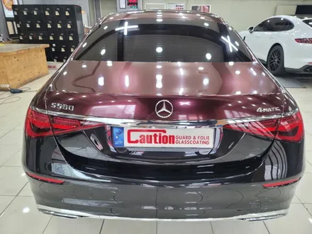 벤츠 S350D 듀오톤 랩핑 시공<대구랩핑><대구PPF> / 대구 수성구 황금동