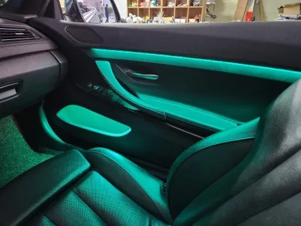 bmw f12 650i 컨버터블 오픈카의 엠비언트 시공기 / 청주