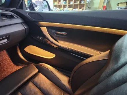 bmw f12 650i 컨버터블 오픈카의 엠비언트 시공기 / 청주