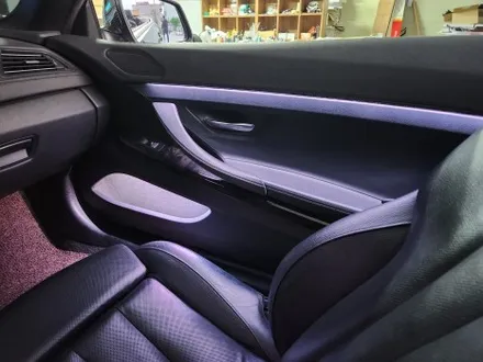 bmw f12 650i 컨버터블 오픈카의 엠비언트 시공기 / 청주