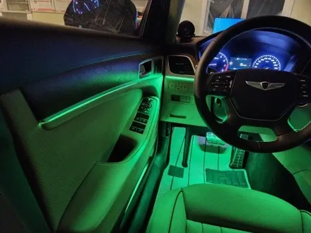 제네시스 DH 베이지 색상 실내에 비노출 엠비언트까지 더하다 / 청주