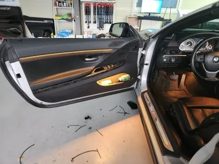 bmw f12 650i 컨버터블 오픈카의 엠비언트 시공기 / 청주