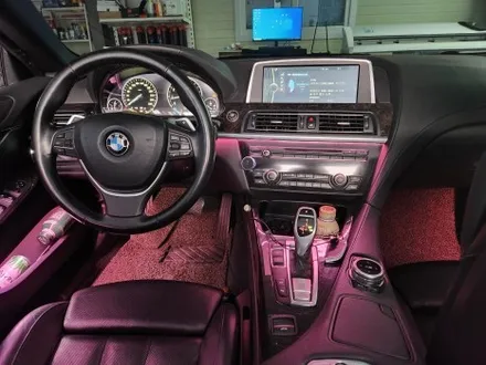bmw f12 650i 컨버터블 오픈카의 엠비언트 시공기 / 청주