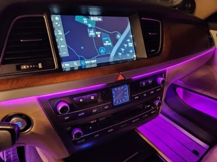 제네시스 DH 베이지 색상 실내에 비노출 엠비언트까지 더하다 / 청주